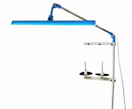 LED лампа VMA (BLUE) крепление к бобиностойке